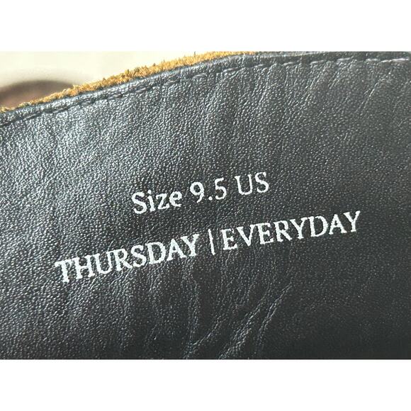 Thursday Boot Company Diplomat Brown Lace Up Leather Boots Mens 9.5 - Picture 14 of 15